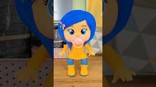 Ho realizzato una CRY BABIES di CORALINE 💙 💛 coraline doll crybabies [upl. by Ecydnak]