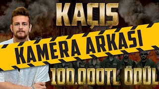 100 KİŞİLİK KAÇIŞ KAMERA ARKASI [upl. by Ahsiat]