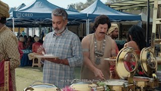 David Warner with SS Rajamouli CRED ad [upl. by Giess747]