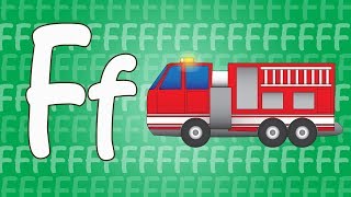 Letter F Song for Kids  Words that Start with F  Animals that Start with F [upl. by Nikral]