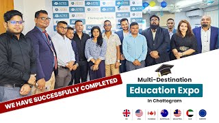 MultiDestination Education Expo Success in CTG  Students Gettogether  January 2025 Intake  BD [upl. by Myers]