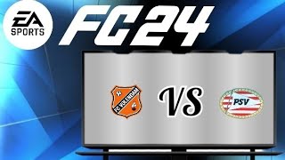 FC Volendam vs PSV Eindhoven Eredivisie 2324  112  EA SPORTS FC 24 Gameplay fc24 fifa24 [upl. by Wein791]