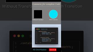 Transition Effect in CSS  Transition Animation animation cssanimation csshovereffect transition [upl. by Euqinue]