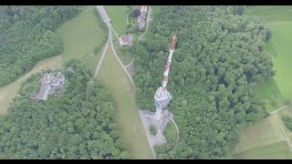 Fernsehturm St Chrischona 4k [upl. by Aleen]