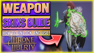 GET THESE AMAZING WEAPON SKINS  Throne And Liberty Weapon Appearance Zenus Star Shop  Star Crystal [upl. by Cissie]