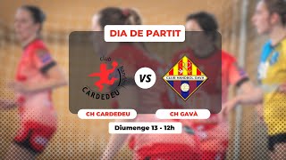 🤾‍♀️ CLUB HANDBOL CARDEDEU F VS CLUB HANDBOL GAVÀ [upl. by Ariella]