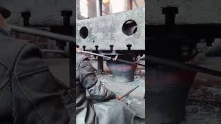 Expansion process of steel pipe head [upl. by Neehahs149]