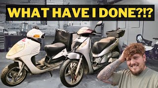 I bought 2 VERY CHEAP police seized scooters at auction but just how bad are they [upl. by Ailegna]