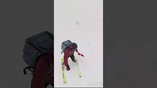 Skier gets lost on mountain skiing ski skiracing viral fyp trending insta360 ​⁠insta360 [upl. by Edgell]