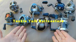 Tackle Talk Baitcasters Types and Differences in Short Summary [upl. by Lynad]