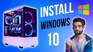 How to Install Windows 10 on your NEW PC And how to activate it [upl. by Ysle72]