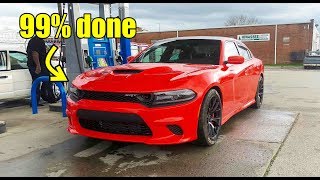 Rebuilding my wrecked charger hellcat part 12 [upl. by Bobseine]