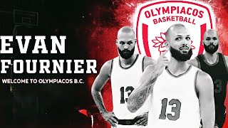 Evan Fournier ● Welcome to Olympiacos BC 4K [upl. by Aileve]