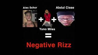 Negative Rizz With Yuno Miles amp Abdul Cisse Official Audio [upl. by Alyac]