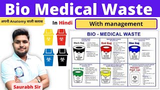 Bio medical waste management  BMW for nursing in microbiology [upl. by Drahser]