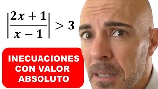 CÓMO RESOLVER INECUACIONES CON VALOR ABSOLUTO [upl. by Ahseiat]