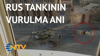 NTV Mariupol’de Rus tankı pusuya düşürüldü [upl. by Gaw]