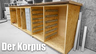 Korpusbau für die selbstgebaute Kappsägenstation  Kappsägenstation 2 [upl. by Alleen770]