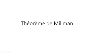 Théorème de Millman [upl. by Ferdie744]