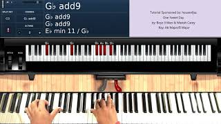 One Sweet Day by Boyz II Men amp Mariah Carey  Piano Tutorial [upl. by Slaby]