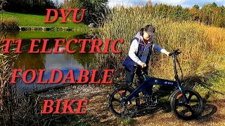 DYU T1 FOLDABLE ELECTRIC BIKE [upl. by Leicester]