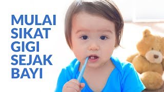 Penting Dilakukan Ini Cara Merawat Gigi Bayi amp Balita [upl. by Airet]