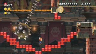 Wii U New Super Mario Bros U with Mumbling  Superstar Road [upl. by Annala]