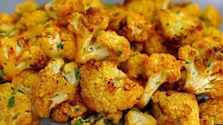 Oven Roasted Cauliflower Simple Quick amp Delicious Recipe [upl. by Dympha852]