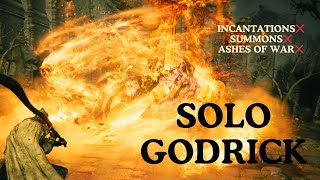 SOLO GODRICK Bloodhound Fang  Elden Ring [upl. by Corvese]