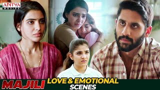 Majili Hindi Dubbed Movie Love amp Emotional Scenes  Naga Chaitanya Samantha  Aditya Movies [upl. by Durr776]