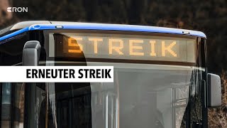 Private Busbetriebe in RLP streiken  RON TV [upl. by Ayocal]