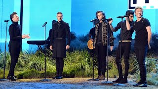 One Direction  Night Changes Live on American Music Awards 4K [upl. by Ahiel]