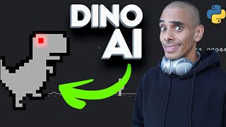 Build a Chrome Dino Game AI Model with Python  AI Learns to Play Dino Game [upl. by Nerej]