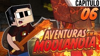 Minecraft Aventuras en Modlandia Ep 6 quotLa invasión de las Vacasquot [upl. by Ahsinelg]