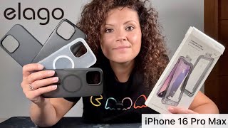 elago  Ottime cover e protezione display per il nuovo Apple iPhone 16 Pro Max [upl. by Eentroc]