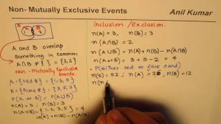 Multiplication amp Addition Rule  Probability  Mutually Exclusive amp Independent Events [upl. by Ayanahs]