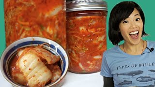 My FAVORITE KIMCHI Recipe  A Small Batch DIY  FERMENTED [upl. by Adev]