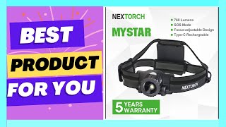 NEXTORCH myStar V20 760 Lumen Headlamp [upl. by Nnylyram428]