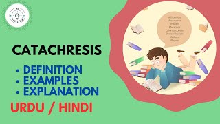 What is Catachresis Rhetorical Device Explain in Hindi  Urdu [upl. by Ellertal]