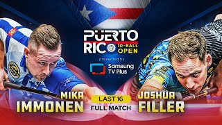 IMMONEN vs FILLER  LAST 16  Puerto Rico Men’s Open by Samsung TV Plus [upl. by Yrkcaz]