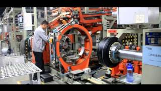 tire manufacturing process [upl. by Arinay841]