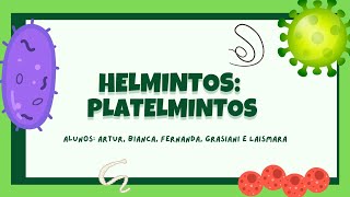 Helmintos platelmintos de vida livre [upl. by Ynagoham]