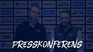 Presskonferens efter Leksands IF  Skellefteå AIK [upl. by Sinnal]