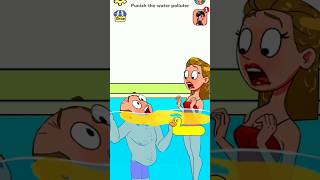 Punish the water polluter  🤣 Impossible Date 2  Tricky Riddle😂🤪 shorts gameplay subscribe [upl. by Ecerahs]