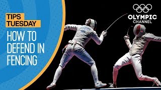 How To ParryDefend in Fencing  Olympians Tips [upl. by Aham]