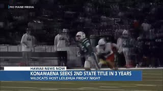 Konawaena football seeks second state title in three years [upl. by Per]