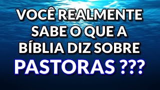 Existe pastoras apóstolas e bispas  O Que a Bíblia Diz [upl. by Anitrebla]