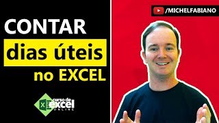 Como Contar Dias Úteis no Excel e Finais de Semana [upl. by Sugar]