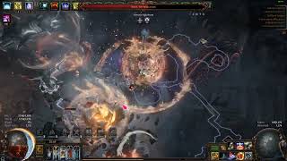 325 Path of Exile  Tornado of Elemental Turbulence  Wave 15 Simulacrum [upl. by Marlane]