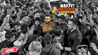 NAEZY The Baa CRAZY Entry with Huge Crowd at First Meetup after Bigg Boss OTT S3  Sana Adnaan S [upl. by Zackariah]